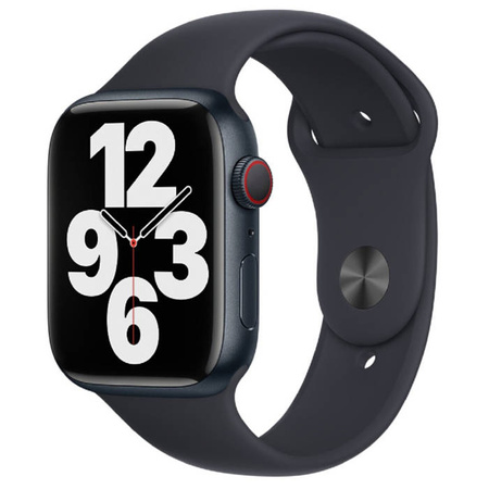 Apple Watch 1/ 2/ 3/ 4/ 5/ 6/ 7 Series 42/ 44/ 45mm Sport Band MKUQ3ZM/A - Black (Midnight)