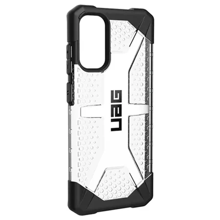 Samsung Galaxy S20 UAG Plasma phone case - transparent with black frame