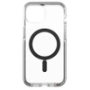 Case for Apple iPhone 13 Gear4 Santa Cruz Snap MagSafe - transparent with black frame