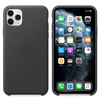 Apple iPhone 11 Pro Max Leather Case MX0E2ZM/A - black