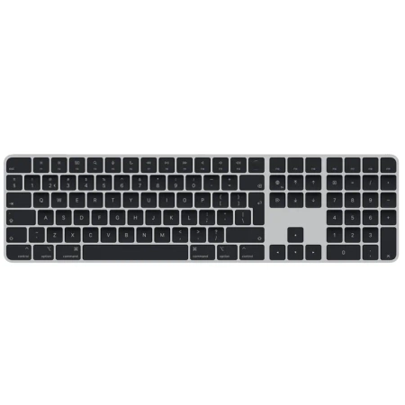 Klawiatura Apple Magic Keyboard with Touch ID and Numeric Keypad (układ holenderski) - czarna