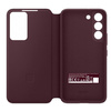 Samsung Galaxy S22 Plus case Smart Clear View Cover EF-ZS906CEEGWW - burgundy