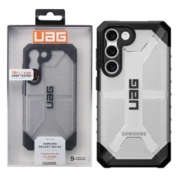 Samsung Galaxy S23 UAG Plasma phone case - transparent with black frame