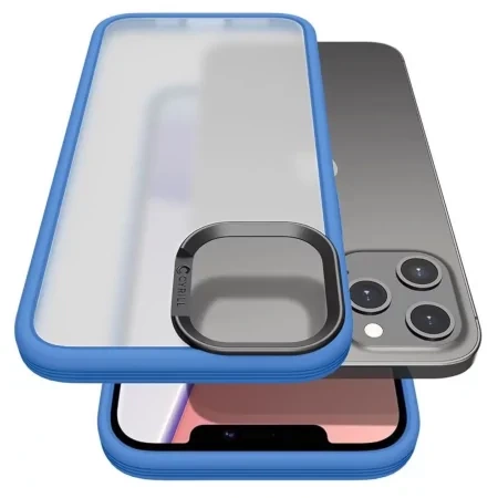 Case for Apple iPhone 12 Pro Max Cyrill Color Brick - blue (Linen Blue)