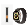 Apple Trail Loop M/L Strap for Watch Ultra Series 49mm - black-gray 