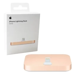 Stacja dokująca iPhone Lightning Dock - różowe złoto