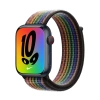 Apple Watch 42/ 44/ 45/ 49 Ultra Nike Sport Loop Strap - Rainbow (Pride Edition)