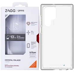 Etui na telefon Samsung Galaxy S22 Ultra Gear4 Crystal Palace - transparentne