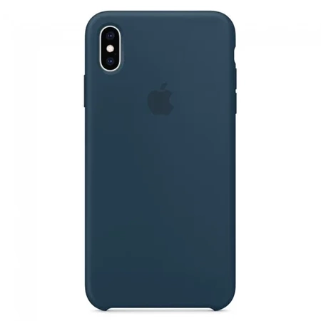 Apple iPhone XS Max Silicone Case - dark green (Pacific Green)