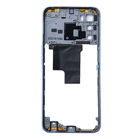 Body, side frame for Oppo A16s - blue