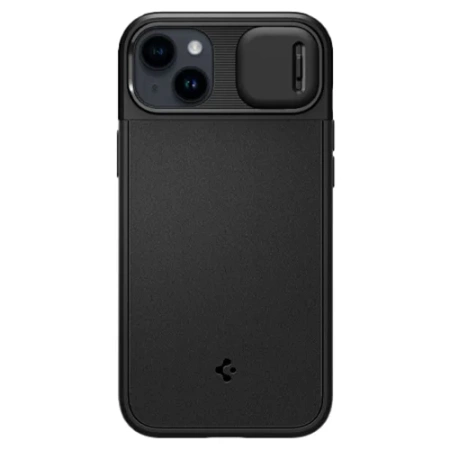 Spigen Optik Armor MagFit case for Apple iPhone 14 Plus for MagSafe - black