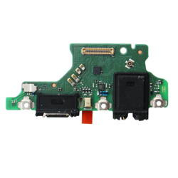 Huawei P40 Lite 5G board with charging connector, microphone and headphone connector