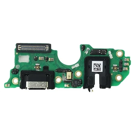 Board with USB-C charging connector, microphone and headphone connector for Oppo A77 5G