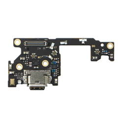 Motorola Edge 20 board with USB-C charging connector and microphone