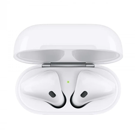 Słuchawki Apple AirPods 2 with charging case - białe [OUTLET]