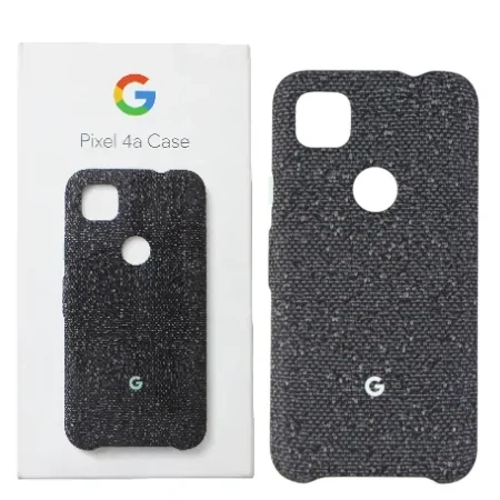 Google Pixel 4a Fabric Case - Black (Basically Black)