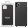 Apple iPhone 11 Pro Max Leather Case MX0E2ZM/A - black