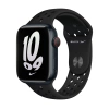 Pasek Apple Watch 42/ 44/ 45/ 49 Ultra/ Ultra 2 mm Nike Sport Band - czarny (Black/ Black) 