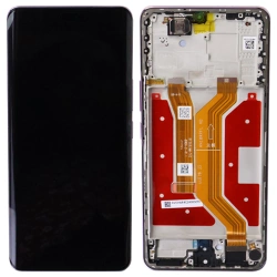 LCD display with frame for Huawei Honor Magic 7 Lite original - purple (Titanium Purple)