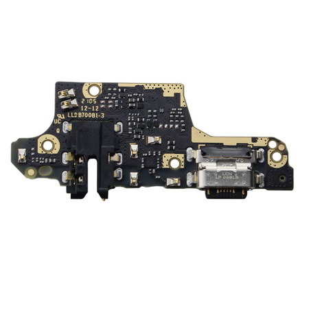 Board with USB-C charging connector, headphone connector and microphone for Xiaomi Poco X3 Pro