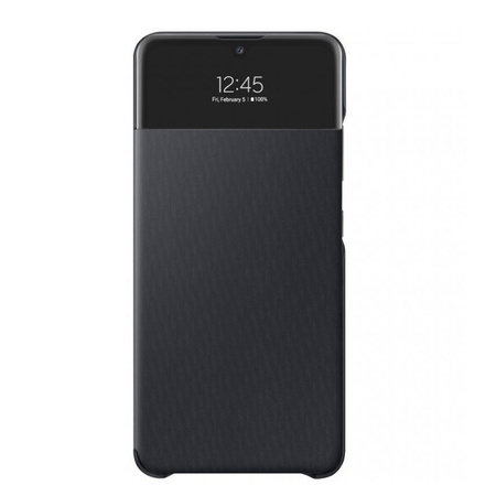 Samsung Galaxy A32 4G Smart S View Wallet Cover phone case - black [OUTLET]