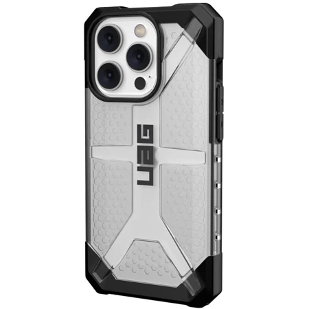 Case for Apple iPhone 14 Pro UAG Plasma - transparent with black frame (Ice)