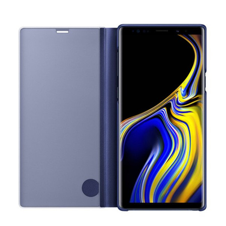 Etui na telefon Samsung Galaxy Note 9 Clear View Standing Cover - niebieskie [OUTLET]