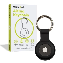 Brelok do Apple AirTag Mobile Origin - czarny (Black)