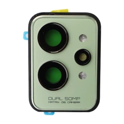 Camera glass with frame Realme GT2 Pro original - green