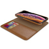 Apple iPhone X case BeHello 2-in-1 Wallet Case - brown 