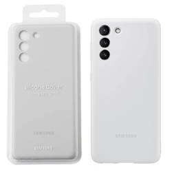 Samsung Galaxy S21 etui Silicone Cover EF-PG991TJEGWW - szare (Light Gray)