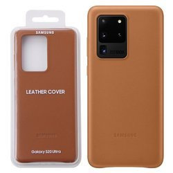 Samsung Galaxy S20 Ultra leather case Leather Cover EF-VG988LAEGEU - brown