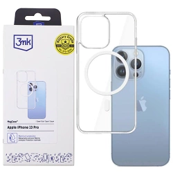 Silicone case for Motorola Edge 50 Pro phone 3mk Clear Case - transparent