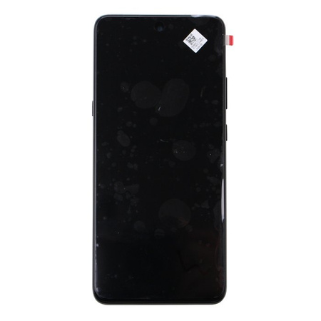 Motorola Moto G 5G wyświetlacz LCD z ramką  - szary (Volcanic Gray)