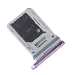 Samsung Galaxy S20 FE SIM card and micro-SD memory card drawer - purple (Cloud Lavender)