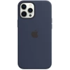 Apple iPhone 12 Pro Max Silicone Case MagSafe - Navy blue (Deep Navy)