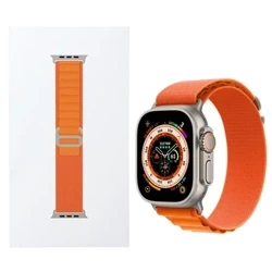 Apple Watch 42/ 44/ 45/ 49 Ultra Alpine Loop S Strap - orange