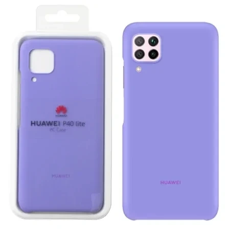 Plastic Case for Huawei P40 Lite PC Case - Purple (Purple)