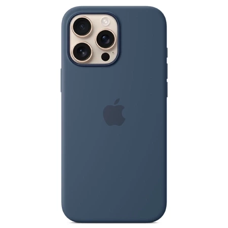 Apple iPhone 16 Pro Max Silicone Case MagSafe - Blue (Denim)