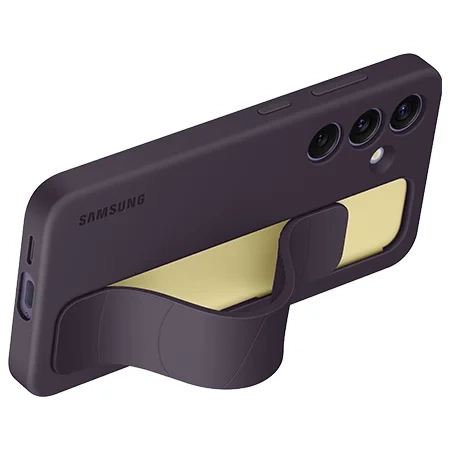 Etui na telefon Samsung Galaxy S24 Plus Standing Grip Case - fioletowe (Dark Violet)