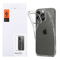 Apple iPhone 14 Pro silicone case Spigen Liquid Crystal ACS04953 - transparent