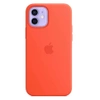 Apple iPhone 12 mini Silicone Case MagSafe - Orange (Electric Orange)