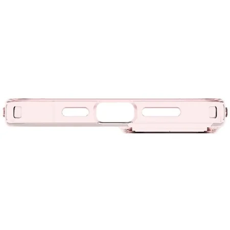 Etui silikonowe na Apple iPhone 14 Spigen Crystal Flex - różowe (Rose Crystal)