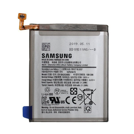 Samsung Galaxy A20E original battery EB-BA202ABU - 3000 mAh