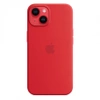 Apple iPhone 14 Silicone Case MagSafe - Red (Red)