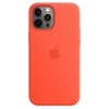 Apple iPhone 12 Pro Max Silicone Case MagSafe - Orange (Electric Orange)