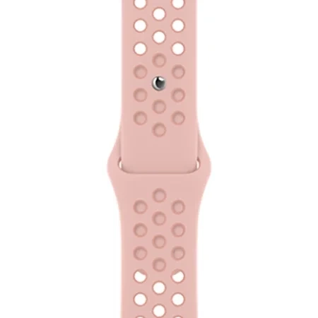 Pasek Apple Watch 38/ 40/ 41 mm Nike Sport Band S/M L/M - różowy (Pink Oxford/ Rose Whisper)