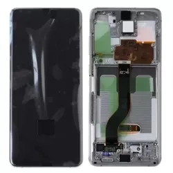 Samsung Galaxy S20 Plus wyświetlacz LCD - biały