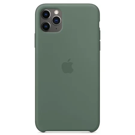 Apple iPhone 11 Pro Max Silicone Case - Pine Green (Pine Green)