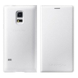 Samsung Galaxy S5 mini Flip Cover phone case - white